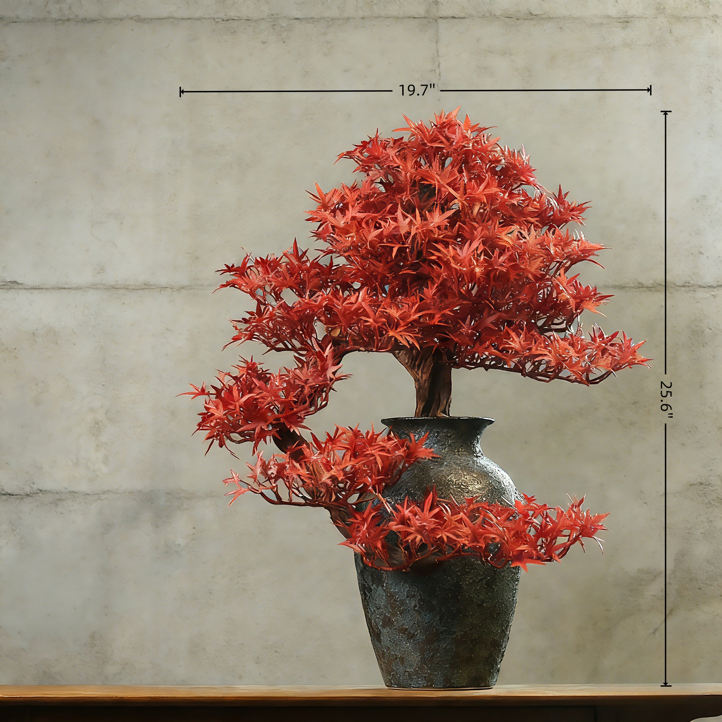 Handmade Bonsai Tree Art With Natural Wood And Ceramic Vase, Centerpieces Decoration For Home, Table, Office. Indoor Plant Gift