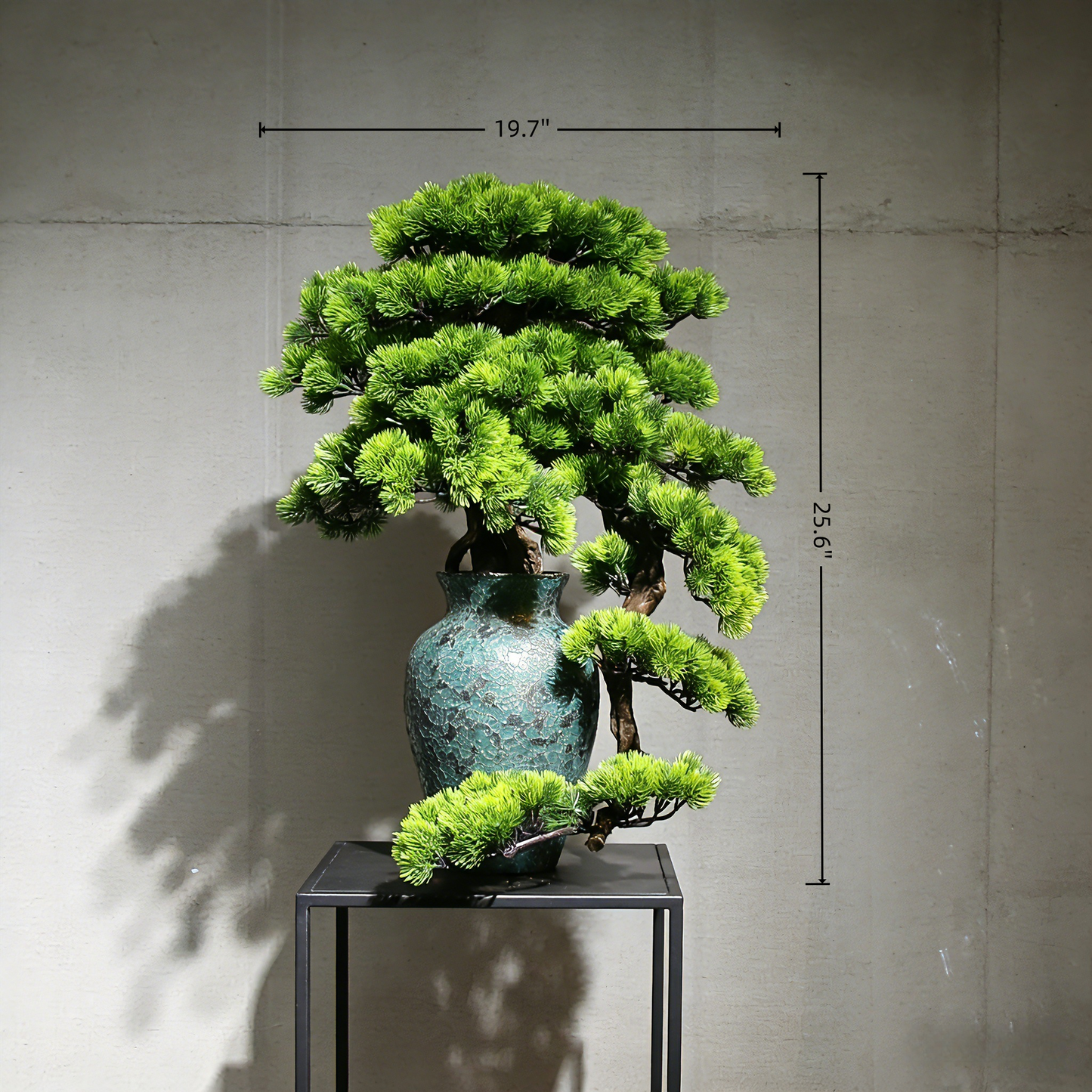 Handmade Bonsai Tree Art With Natural Wood And Ceramic Vase, Centerpieces Decoration For Home, Table, Office. Indoor Plant Gift