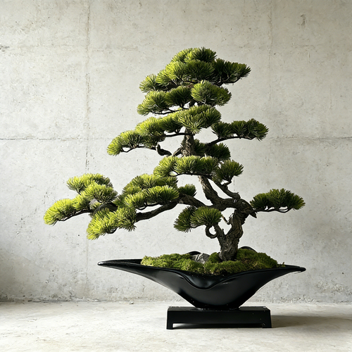 Handmade Bonsai Tree Art With Natural Wood, Zen Style Home Or Commercial Decoration