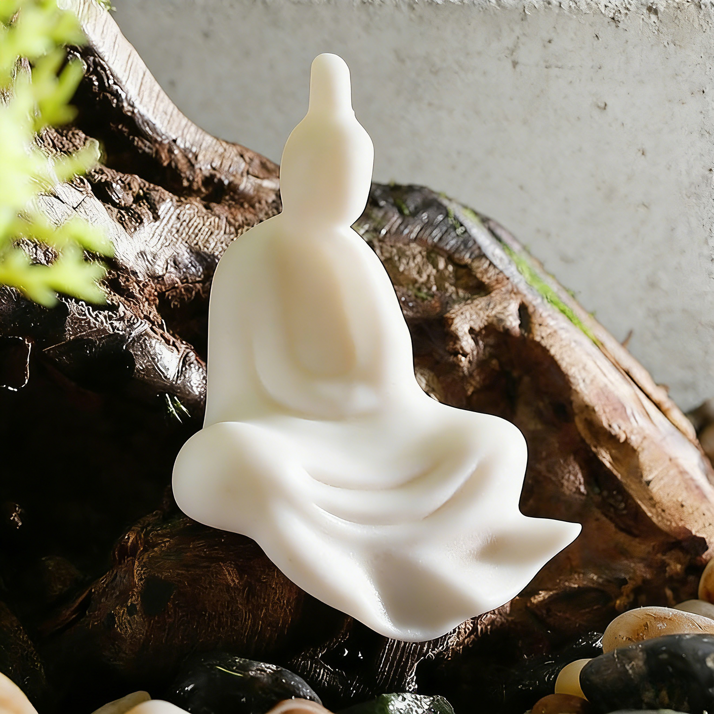 Handmade Bonsai Tree Art With Natural Wood And Stone, Zen Style Home And Office Decor